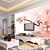 voordelige Muurschilderingen-Bloemen Art Deco 3D Huisdecoratie Hedendaagse Behangen, Kangas Materiaal lijm nodig Muurschildering, Kamer wandbekleding