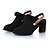 preiswerte Clogs &amp; Pantoletten für Damen-Damen-High Heels-Büro Lässig-PU-Blockabsatz-Andere-Schwarz Grün Grau