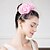 זול כיסוי ראש לחתונה-אבן נוצצת / משי / רשת קנטקי דרבי כובע / רצועות / פרחים עם פרח 1 pc חתונה / אירוע מיוחד / קזו&#039;אל כיסוי ראש