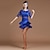 cheap Latin Dancewear-Latin Dance Dresses Women&#039;s Performance Spandex / Milk Fiber Lace / Tassel / Splicing Half Sleeve High Dress