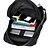 abordables Mochilas-Unisex Cuero de PU Mochila Escolar mochila Gran Capacidad Impermeable Remache Animal Deportes Al aire libre Negro Dorado Plata