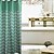 preiswerte Duschvorhänge-Duschvorhänge Neoklassisch Polyester Streifen Maschinell gefertigt