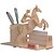 baratos Quebra-Cabeças 3D-Quebra-Cabeças de Madeira Carruagem / Cavalo Nível Profissional De madeira 1 pcs Crianças Para Meninos Dom