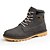 cheap Men&#039;s Boots-Men&#039;s PU Fall / Winter Comfort Boots Yellow / Black / Gray / Lace-up