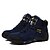cheap Men&#039;s Boots-Men&#039;s Snow Boots Suede Winter Comfort Boots Hiking Shoes Wearable Black / Blue