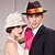 billiga Partyhatt-Ull / Fjäder / Chiffong Kentucky Derby Hat / fascinators / hattar med Blomma 1st Bröllop / Speciellt Tillfälle / Ledigt Hårbonad