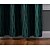 baratos Cortinas &amp; Cortinados-Anéis Coleção Tratamento janela Tratamento janela Modern , Inovador Sala de Estar Mistura de Linho e Poliéster Material Cortinas cortinas