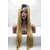 ieftine Peruci Sintetice Dantelă-Lănțișoare frontale din sintetice Drept Drept Față din Dantelă Perucă Blond Galben Păr Sintetic Pentru femei Rădăcini Închise Linia naturală de păr Perucă Americană Africană Blond