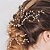 זול כיסוי ראש לחתונה-דמוי פנינה פין שיער עם 1 חתונה / אירוע מיוחד כיסוי ראש