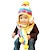 cheap Kids&#039; Accessories-Boys&#039; / Girls&#039; Knitwear Scarf, Hat &amp; Glove Sets Yellow / Fuchsia One-Size