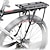 cheap Front &amp; Rear Racks-Bike Cargo Rack Rear Rack Max Load 50 kg Adjustable Easy to Install Aluminium Alloy Mountain Bike / MTB - Black
