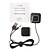 abordables Kit de Bluetooth/manos libres para coche-NFC altavoz inalámbrico adaptador receptor de música Bluetooth manos libres kit de coche de cable aux USB con la etiqueta engomada