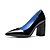 Недорогие Женская обувь на каблуках-Для женщин Обувь Лак Весна Лето Осень Обувь на каблуках На толстом каблуке Заостренный носок Пайетки для Свадьба Повседневные Для