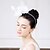 cheap Headpieces-Feather Fascinators / Flowers with 1 Wedding / Special Occasion / Casual Headpiece