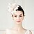 billige Coiffer-feather fascinators blomster headpiece klassisk feminin stil