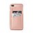 cheap Cell Phone Cases &amp; Screen Protectors-Case For Apple iPhone 8 Plus / iPhone 8 / iPhone 7 Plus Card Holder / Dustproof / Mirror Back Cover Solid Colored Hard PU Leather