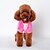 preiswerte Hundekleidung-Hund Kostüme Hundekleidung Tier Braun Rosa Polar-Fleece Kostüm Für Frühling &amp; Herbst Winter Herrn Damen Cosplay