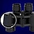 halpa Kaukoputket, kiikarit ja teleskoopit-PANDA 8X52 Kiikarit Teräväpiirto Vedenkestävä Pimeänäkö Yleiskäyttö Bleu Lens 130/1000 Keskitetty tarkennus