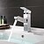 billige Klassisk-Håndvasken vandhane - FaucetSet / Træk-udsprøjte Krom Centersat Enkelt håndtag Et HulBath Taps