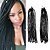 Χαμηλού Κόστους Μαλλιά κροσέ-Μαλλιά για πλεξούδες Σενεγάλη Dread Locks / Dreadlocks / Faux Locs 100% μαλλιά kanekalon μαλλιά Πλεξούδες Επέκταση Dreadlock / Συνθετικά ράστα / Συνθετικά πλεκτά ράστα