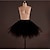 ieftine Ținute Balet-fustă balet drapaj rochie tutu pentru adulți damă costum antrenament scăpat poliester