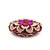 preiswerte Clutches &amp; Taschen für die Abendgarderobe-Damen Crystal / Strass Metal Abendtasche Hochzeitstaschen Blumenmuster Fuchsia