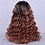 cheap Human Hair Wigs-grade 9a peruvian virgin hair lace front wig loose wave hair two tone ombre black blonde color human virgin hair for fashion woman