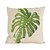 abordables Taies d&#039;Oreiller-9 pcs Lin Housse de coussin Taie d&#039;oreiller, Couleur Pleine Texturé Plage Tropical