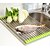 olcso Konyha és étkezés-zöldségleválasztó rozsdamentes acél mosogató szárító rack összecsukható tartó konyhája