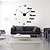 levne Vlastní výroba nástěnných hodin-moderní moderní dřevo / plast aa dekorace nástěnné hodiny ne 100cm * 100cm