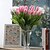 levne Umělé květiny-Umělé květiny 10 Větev minimalistický styl Tupilán Květina na stůl