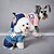 Χαμηλού Κόστους Ρούχα για σκύλους-Γάτα Σκύλος Φόρμες Καρό / Τετραγωνισμένο Καθημερινά Χειμώνας Ρούχα για σκύλους Ρούχα κουταβιών Στολές για σκύλους Μπλε Ροζ Στολές για κορίτσι και αγόρι σκυλί Βαμβάκι XS Τ M L XL