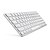 abordables Claviers-MOTOSPEED BK200 Bluetooth clavier de bureau Mini Siliencieux 78 pcs Clés