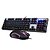 preiswerte Maus-Tastatur-Kombi-Motospeed ck888 USB verkabelt mechanische Gaming-Tastatur und Maus-Kombination, blaue Schalter, RGB-Hintergrundbeleuchtung, dpi einstellbar