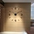 abordables Relojes de pared DIY-Reloj de pared súper grande diy acrylicevrmetal espejo relojes digitales personalizados súper grandes relojes 100cm * 100cm