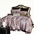 billige Dynetrekk-Bedtoppings Cotton Rich Jacquard Embossed 4pcs Duvet Cover Set