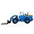 זול משאיות צעצוע כלי רכב של בנייה-KDW 01:50 פלסטי ABS רכב בנייה מלגזה מכוניות צעצוע חוזר מלגזה בנים בנות בגדי ריקוד ילדים צעצועים רכב יום הולדת / גילאים 14 ומעלה