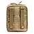 رخيصةأون حقائب السفر-HiUmi 1 L أخرى حقائب الخصر متعددة الوظائف مقاوم للماء يمكن ارتداؤها في الهواء الطلق التخييم والتنزه حالة طوارئ Survial نايلون لون يشم أسود أسمر فاتح