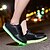 cheap Men&#039;s Sneakers-Men&#039;s Shoes PU Summer Fall Comfort Light Up Shoes Sneakers for Casual Outdoor White Black