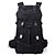 abordables Sac à dos de randonnée-KAKA 55 L sac à dos - Etui pour portable, Multifonctionnel Extérieur Oxford Vert de Jade, Noir