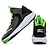 cheap Basketball-Erke Men&#039;s Sneakers Wearproof Basketball Summer Spring Black Green