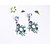 cheap Earrings-Women&#039;s Drop Earrings Earrings Rhinestone Earrings Jewelry Rainbow / Purple / Blue For Wedding Party Daily 1pc