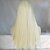 preiswerte Peruci Sintetice Dantelă-Blonde Wigs for Women Synthetic Lace Front Wig Straight Kardashian Straight Lace Front Wig Blonde Long Light Blonde Synthetic Hair Women&#039;s Natural Hairline Middle Part Blonde