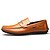 cheap Men&#039;s Slip-ons &amp; Loafers-Men&#039;s Leather Shoes Leather Spring / Fall Loafers &amp; Slip-Ons Waterproof Yellow / Brown / Dark Brown / Party &amp; Evening / Comfort Loafers