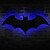 cheap Décor &amp; Night Lights-Bat Shape Decorative Wall Mirror LED Hanging Light Bedside Wall Lamp Home Decoration LED Mirror Wall Lamp