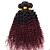 Недорогие Накладки из волос, окрашенных в стиле Омбре-Индийские волосы Прямой Человека ткет Волосы 3 Связки Ткет человеческих волос Расширения человеческих волос / Прямой силуэт