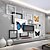 abordables Murales de pared-Fondo de pantalla mural de papel tapiz grande personalizado 3d marco de la mariposa sala de estar dormitorio tv tapices de pared