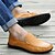 cheap Men&#039;s Slip-ons &amp; Loafers-Men&#039;s Comfort Loafers Cowhide Spring / Summer / Fall Comfort Loafers &amp; Slip-Ons Walking Shoes Breathability Black / Yellow / Brown