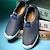 economico Slip-ons e mocassini da uomo-Per uomo Mocassini e Slip-Ons Scarpe comfort Scarpe da guida Mocassini alla guida Informale Footing Tulle Indossabile Antiscivolo Grigio Blu marino Borgogna Estate