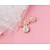 abordables Conjuntos de joyas-Mujer Opal sintético Ópalo Aretes Joyas Rosa / Morado Para Boda Fiesta Diario